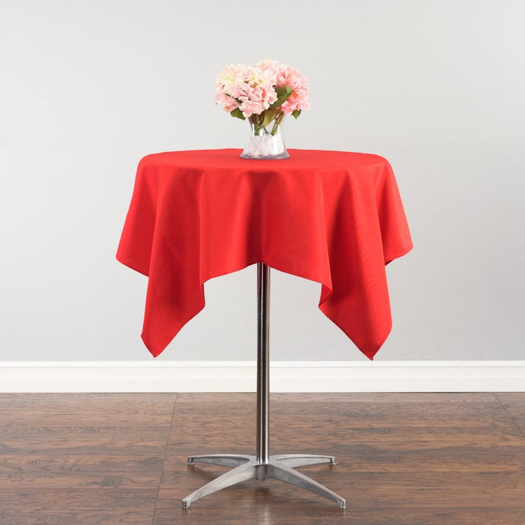 54 in. Square Polyester Tablecloth (15 Colors)