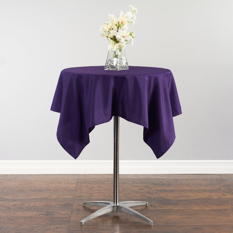 54 in. Square Polyester Tablecloth (15 Colors)