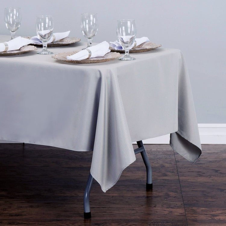 60 X 102 in. Rectangular Polyester Tablecloth (15 Colors)