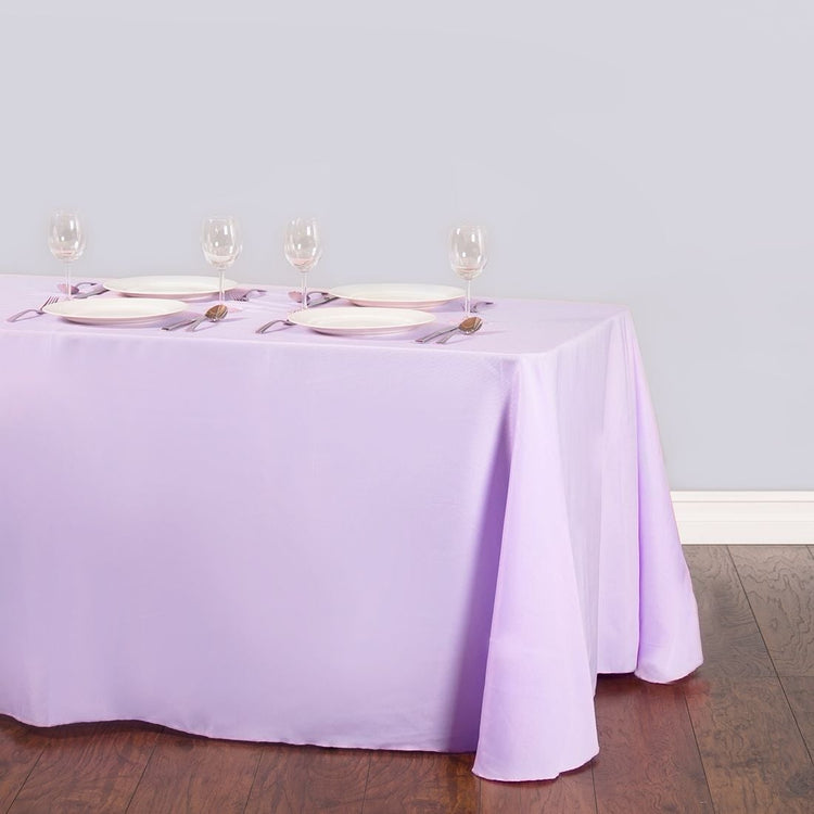 90 X 156 in. Rectangular Polyester Tablecloth (15 Colors)