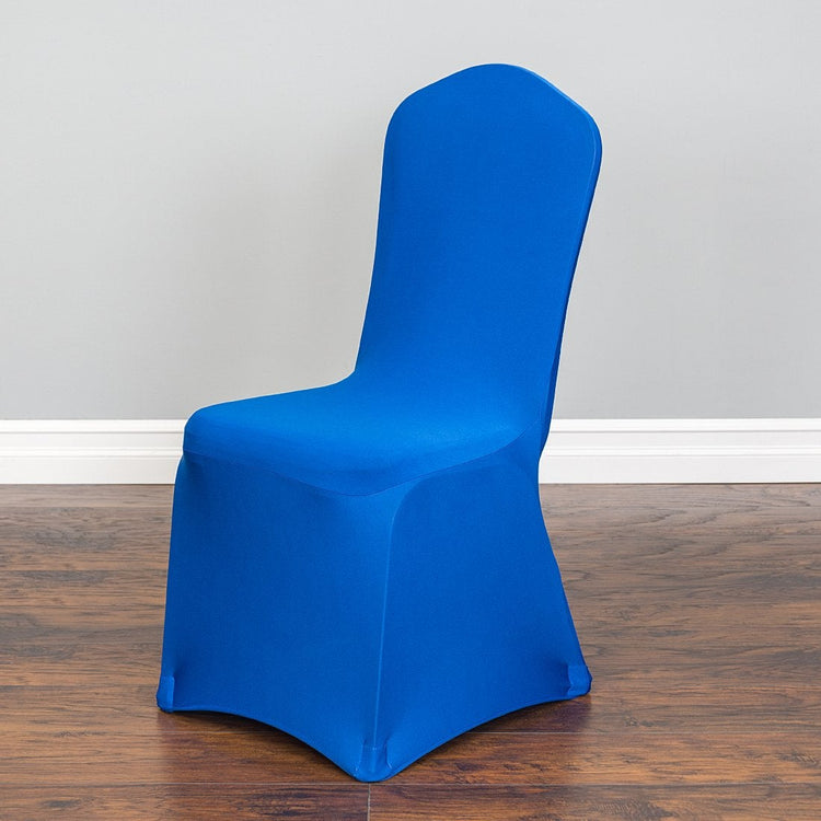 Stretch Banquet Chair Cover Royal Blue