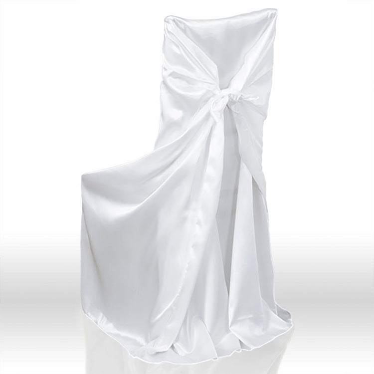 Satin Universal Chair Cover 10/Pack (10 Colors)